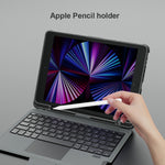 Custodia con tastiera Bluetooth per iPad 10.2 2019-2021