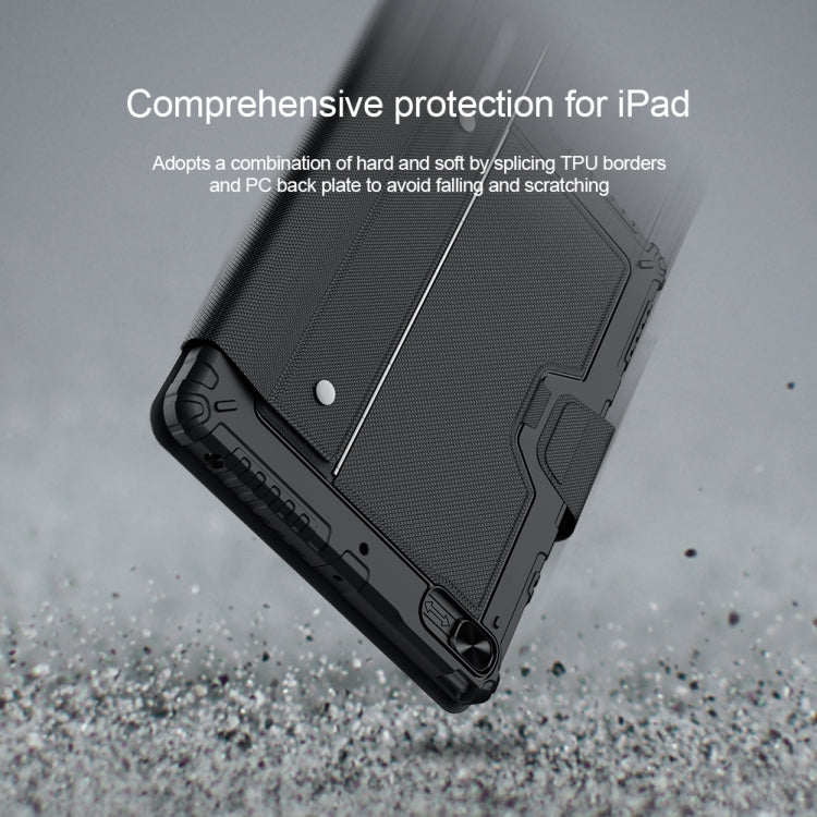 Custodia con tastiera Bluetooth per iPad 10.2 2019-2021