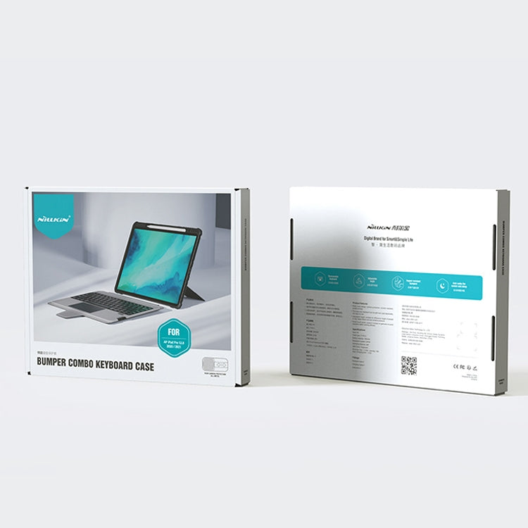 Custodia con tastiera Bluetooth per iPad 10.2 2019-2021
