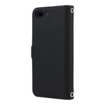 Custodia in pelle con cordino per iPhone SE 2022, 8, 7