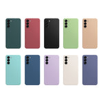 Custodia silicone liquido per Samsung Galaxy S23 5G