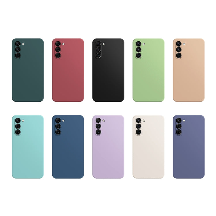 Custodia silicone liquido per Samsung Galaxy S23 5G