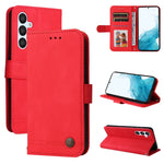 Custodia in pelle con bottone per Samsung Galaxy A04e