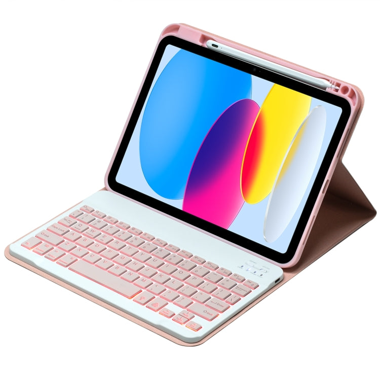 Custodia tablet in pelle con tastiera Bluetooth per iPad 10.9