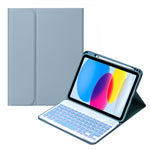 Custodia tablet in pelle con tastiera Bluetooth per iPad 10.9