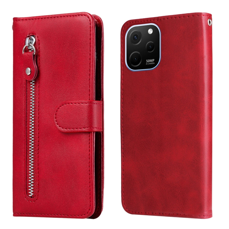 Custodia in pelle con cerniera per Huawei nova Y61