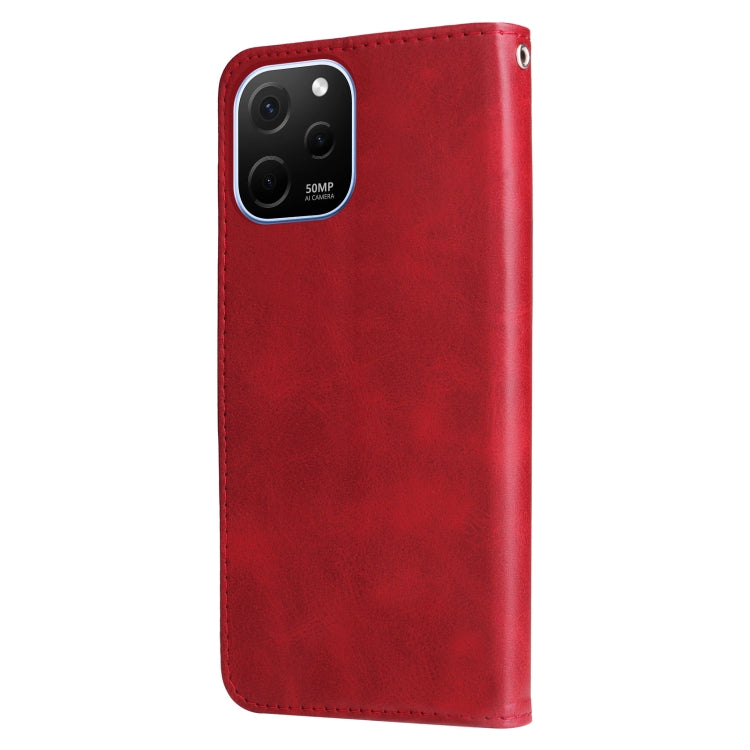Custodia in pelle con cerniera per Huawei nova Y61