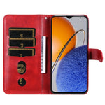 Custodia in pelle con cerniera per Huawei nova Y61