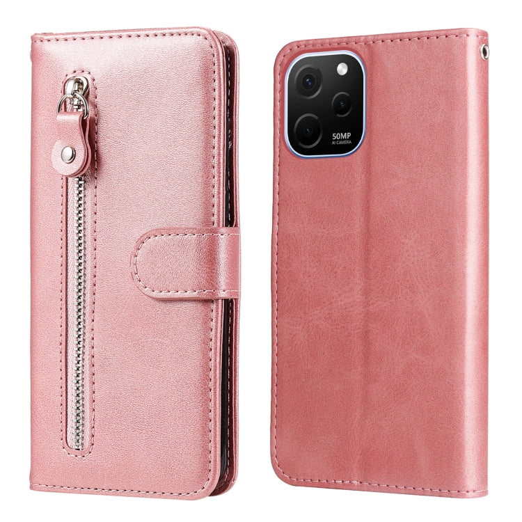 Custodia in pelle con cerniera per Huawei nova Y61