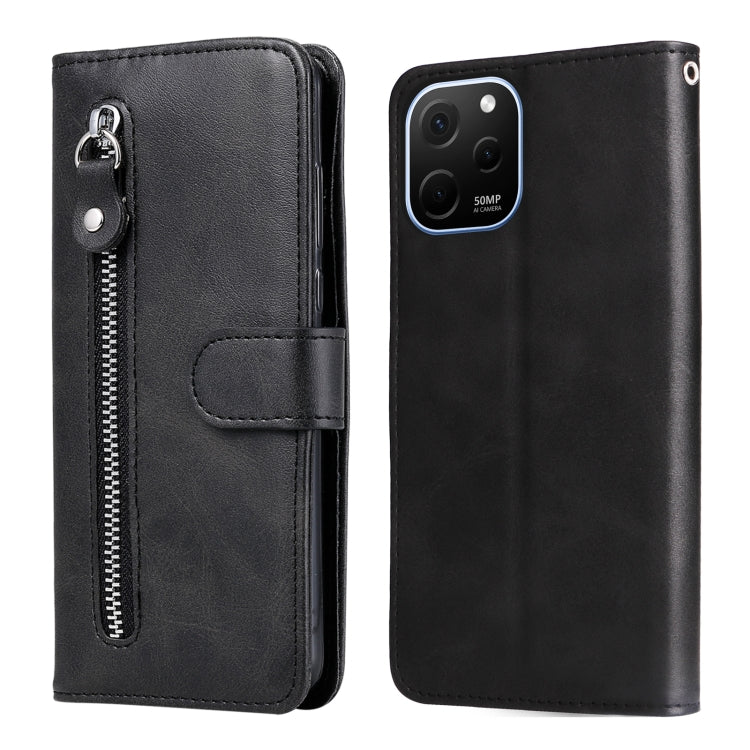 Custodia in pelle con cerniera per Huawei nova Y61