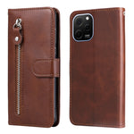 Custodia in pelle con cerniera per Huawei nova Y61