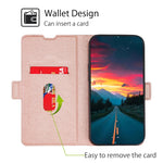Custodia portafoglio in pelle per Samsung Galaxy A04e
