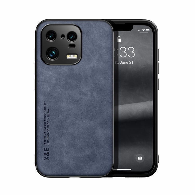 Custodia posteriore in pelle magnetica per Xiaomi 13