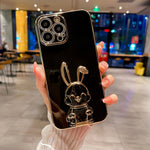 Custodia TPU con supporto per iPhone XS Max