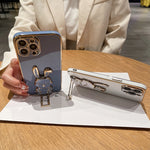 Custodia TPU con supporto per iPhone XS Max