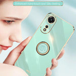 Custodia TPU con anello per Realme 10 e OPPO