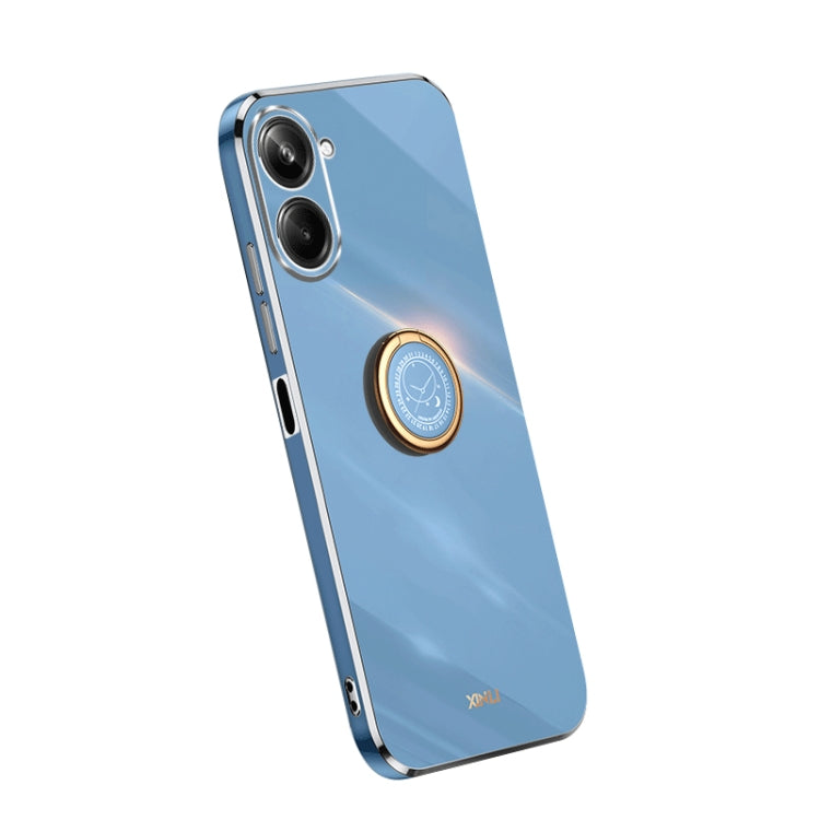 Custodia TPU con anello per Realme 10 e OPPO