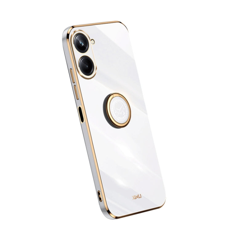 Custodia TPU con anello per Realme 10 e OPPO