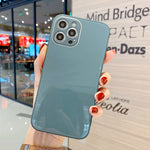 Custodia in vetro temperato per iPhone 11