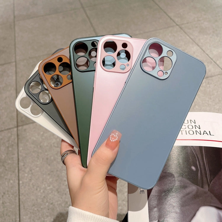 Custodia in vetro temperato e TPU per iPhone 11