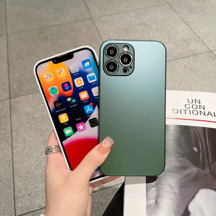 Custodia in vetro temperato e TPU per iPhone 11