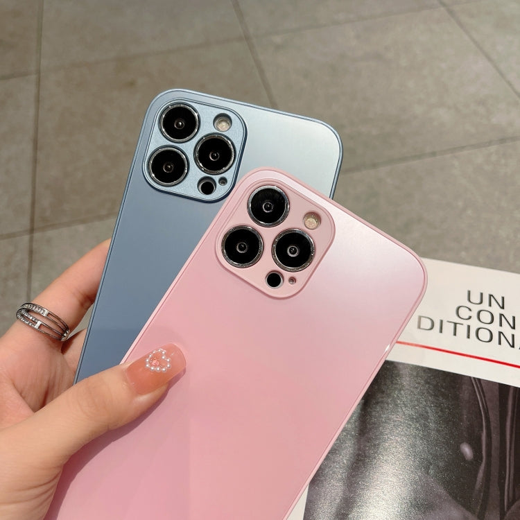 Custodia in vetro temperato e TPU per iPhone 11