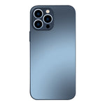 Custodia in vetro temperato e silicone per iPhone 11