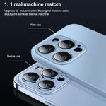 Custodia in vetro temperato e silicone per iPhone 11
