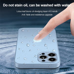 Custodia in vetro temperato e silicone per iPhone 11