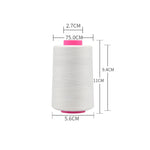 Filo da cucito cotone 5000 yarde 5 rotoli