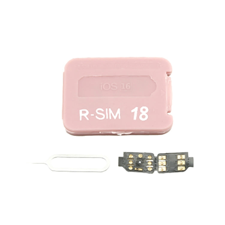 R-SIM 18+ sblocco iPhone 5G iOS16 compatibile iPhone 11-14