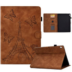 Custodia tablet in pelle goffrata per Lenovo Tab M10 HD 2nd Gen