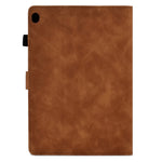Custodia tablet in pelle goffrata per Lenovo Tab M10 HD 2nd Gen