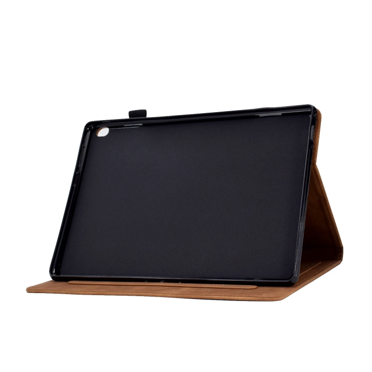 Custodia tablet in pelle goffrata per Lenovo Tab M10 HD 2nd Gen