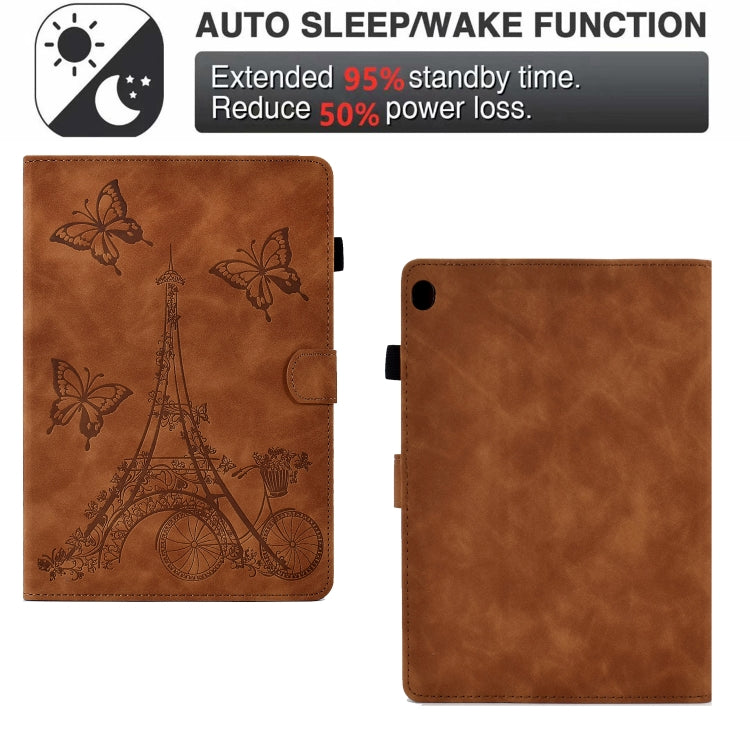 Custodia tablet in pelle goffrata per Lenovo Tab M10 HD 2nd Gen