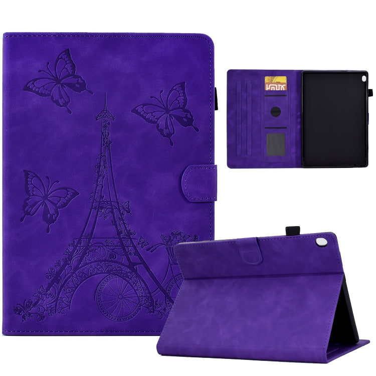 Custodia tablet in pelle goffrata per Lenovo Tab M10 HD 2nd Gen