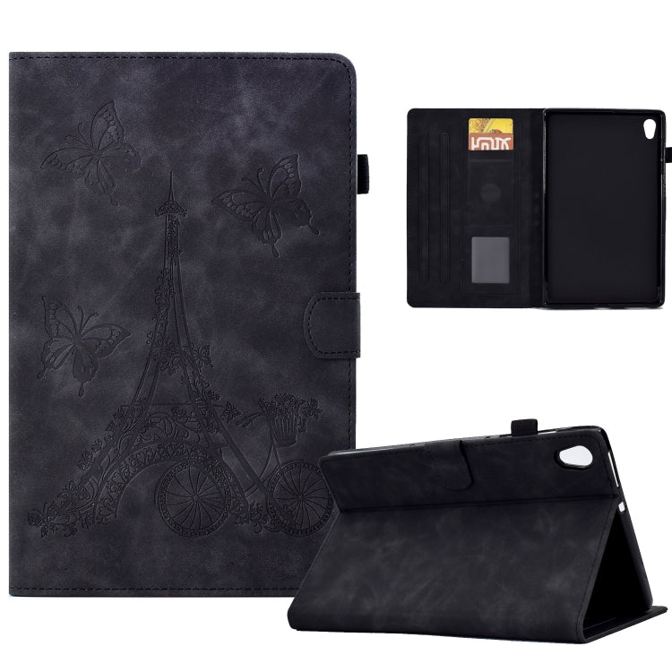 Custodia tablet in pelle goffrata per Lenovo Tab M10 HD 2nd Gen