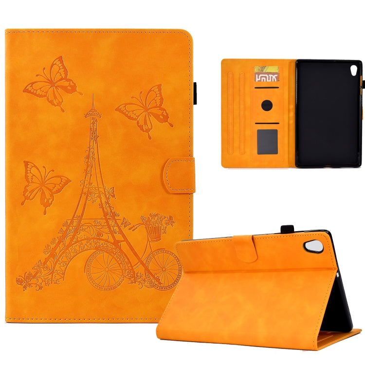 Custodia tablet in pelle goffrata per Lenovo Tab M10 HD 2nd Gen