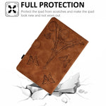 Custodia tablet in pelle goffrata per Lenovo Tab P11