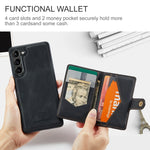 Custodia portafoglio magnetica per Samsung Galaxy S23+ 5G