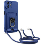 Custodia TPU con porta carte e cavalletto per Galaxy A04 M13