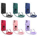Custodia TPU con porta carte e cavalletto per Galaxy A04 M13