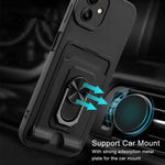 Custodia TPU con porta carte e cavalletto per Galaxy A04 M13