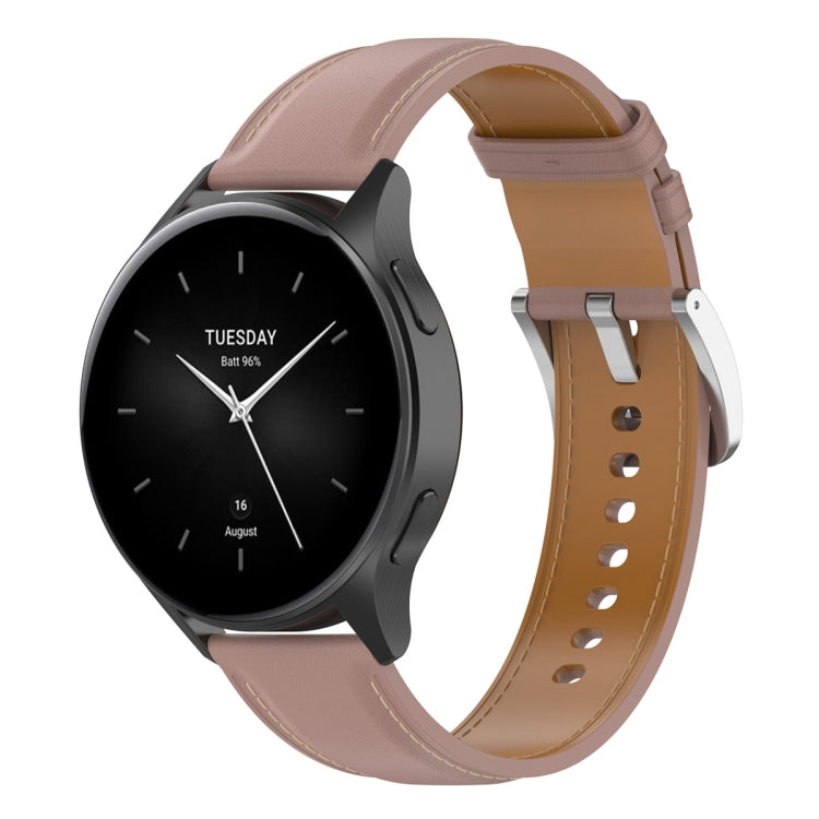 Cinturino in vera pelle 22 mm per smartwatch compatibili