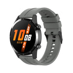 Cinturino silicone 22 mm con fibbia nera per Huawei Watch Buds