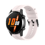 Cinturino silicone 22 mm con fibbia nera per Huawei Watch Buds