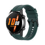 Cinturino silicone 22 mm con fibbia nera per Huawei Watch Buds