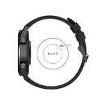 Cinturino silicone 22 mm con fibbia nera per Huawei Watch Buds