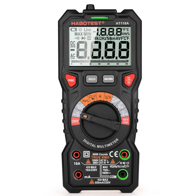 Multimetro digitale portatile HABOTEST HT118A