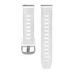 Cinturino silicone glitter trasparente con trama a diamante 20-22